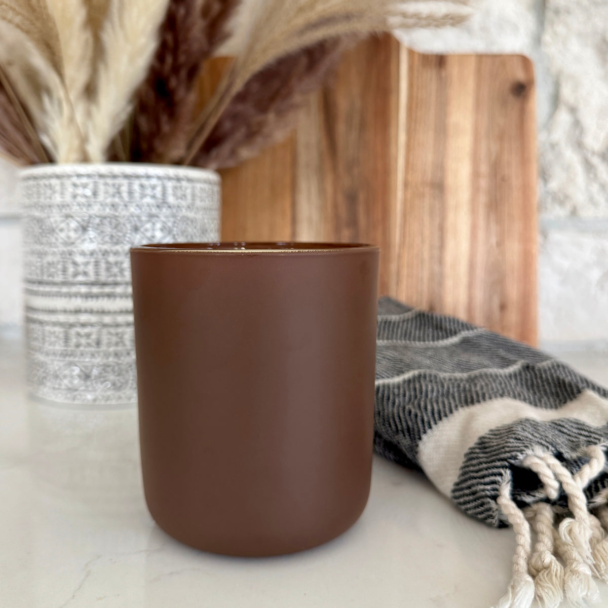 14oz colored vessels – copper + pine