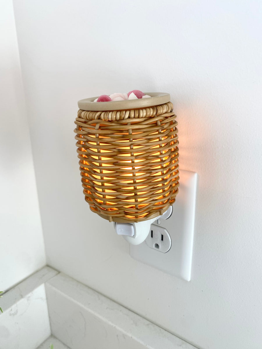 outlet wax warmer copper + pine